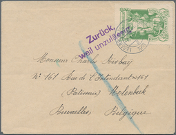 Niederlande - Portofreiheitsmarken: 1916, Internment Camp Stamp, Green, Tied By Dater LEGERPLAATS BI - Dienstzegels