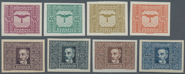 Österreich: 1922, 300 Kr Bis 4.800 Kr Flugpostmarken Postfrisch Ohne Gummi Wie Verausgabt, Echt Und - Otros & Sin Clasificación