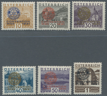 Österreich: 1931, "Rotary"-Kongreß, Tadellos Postfrischer Satz, Mi. 650,-- - Otros & Sin Clasificación