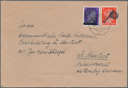 Österreich: 1945, 8 Pf Orange "1.Wiener Aushilfsausgabe" Und 6 Pf Bläulichviolett "3.Wiener Aushilfs - Other & Unclassified