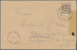 Österreich: 1945, SCHMUGGELPOST, Brief Von LINZ-URFAHR (russisch Besetztes Mühlviertel), Geschmuggel - Other & Unclassified