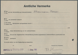 Österreich: 1991, KLEINWALSERTAL: 3 X 50 S Freimarke "Schönes Österreich", Entwertet Mit Poststempel - Other & Unclassified