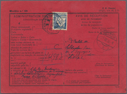 Portugal: 1932, Reply Coupon Form From "LISBON 18.8.32" To "The Duchesse De Braganza SEEBENSTEIN; AU - Andere & Zonder Classificatie