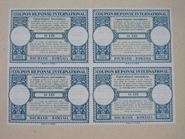 Rumänien - Ganzsachen: 1947, INTERNATIONAL REPLY COUPON »Roumanie.Romania – 16 Lei« (London Design) - Postwaardestukken