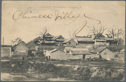 Russische Post In China: 1908 Picture Postcard With View Of Lyaoyan Chinese Little Place From Kharbi - Chine