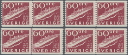 Schweden: 1936, Tercentenary Of Swedish Post 60öre Violet-carmine (passenger Ship ‚Gripsholm‘) In Fo - Gebruikt