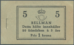 Schweden - Markenheftchen: 1940, Carl Michael Bellman, Complete Stamp Booklet ‚Pris 1 Krona‘ (with B - 1951-80