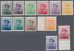 Serbien: 1911. King Peter I With Cap. 1st Printing. Mint Never Hinged Set Of Twelve. The Key Values - Serbie