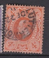 N° 122 Roi EDOUARD  VII 1er Choix à 15% De La Cote - Used Stamps