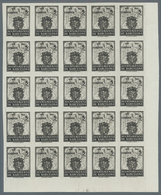 Spanien - Zwangszuschlagsmarken Für Barcelona: 1944, Coat Of Arms Complete Set Of Five 5c. Stamps In - Impuestos De Guerra