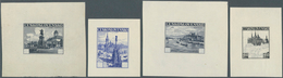 Tschechoslowakei: 1936/1937. Lot Of 10 Epreuves D'artiste For The Complete Definitives Landscapes Se - Ongebruikt