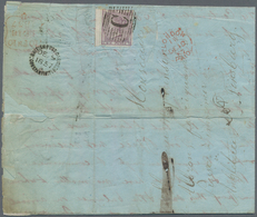 Türkei: British Post Office In Constantinople 1857-1914: 6d. Rate To Great Britain Via Marseilles, 1 - Autres & Non Classés