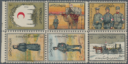 Türkei - Zwangszuschlagsmarken Für Den Roten Halbmond: 1915, Red Crescent Booklet Pane In Mint Never - Charity Stamps