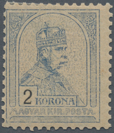 Ungarn: 1904. Emperor Francis Joseph I. (Numerals In Black). 2 Kr Pale Gry-blue, Perf. 12 X 11 1/2, - Brieven En Documenten