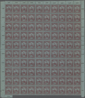 Ungarn: 1913, 35 Filler "Turul", ERROR OF COLOUR "LAKE ON BLUE", One Cliché Was Set By Error At Posi - Brieven En Documenten