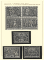 Ungarn: 1938, 900th Anniversary Of Saint Stephen's Death, Complete Set With 7 Essays For The Stamps - Brieven En Documenten