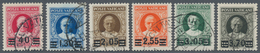 Vatikan: 1936. Provisional Set, Fine Used With Certificate Biondi. Sassone 2000 €. - Andere & Zonder Classificatie