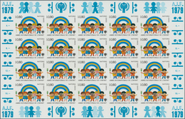 Vereinte Nationen - Genf: 1979, International Year Of The Child Set Of Two Values In Complete IMPERF - Neufs