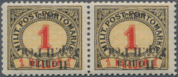 Westukraine: 1919, Inverted Overprint On 1h. Postage Due, "genuine And Flawless.", Certificate Mikul - Ukraine