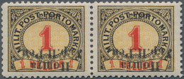 Westukraine: 1919, Inverted Overprint On 1h. Postage Due, "genuine And Flawless.", Certificate Mikul - Ucraina