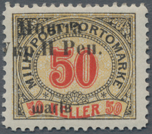 Westukraine: 1919, Stanislav, 2nd Issue Scha On 40 H With Varity "no Dot After 'H'", Certificate Mik - Oekraïne