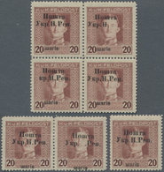 Westukraine: 1919, Postage Stamp. Austrian-Hungarian Field Post With Overprint 20 Schari With Variti - Ucrania