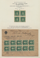 Westukraine: 1919, 2nd Stanislaw-issue, 50 H., Corrected Plate On Sheet Pos. 5: A Used Block Of Four - Ukraine