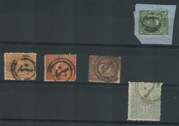 BOSNIA. C.1878-98. Turkish Post. Sarajevo. 5 Diff Stamps. Fine Group. - Bosnia Erzegovina