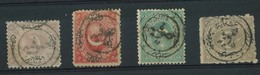 BULGARIA. C.1878. Turkis Period. Selection Of Four Diff Stamps On The Nose Sofia Name Cancel. F-VF. - Sonstige & Ohne Zuordnung