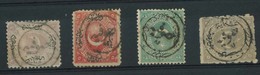 BULGARIA. C.1878. Turkis Period. Selection Of Four Diff Stamps On The Nose Sofia Name Cancel. F-VF. - Altri & Non Classificati