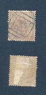 CHINA. 1885. Sc 11º. 3 Candarins Lilac, Blue Cancel Well Centered. Fine Sc $120. - Sonstige & Ohne Zuordnung