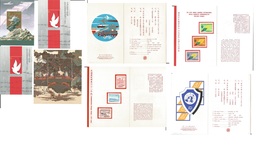 CHINA - PRC. 1970s-94. A Group Of Mint Collectors PRC + Republic Of China Stamps Incl 4 Min Sheets + 2 Reservation Books - Sonstige & Ohne Zuordnung