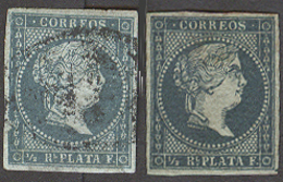 CUBA. 1855. Ed 1 (*). 1/2 Real Verde Negruzco. Sello Nuevo Sin Goma Y Buenos Margenes. Muy Raro. ED 2014. 105 Euros. Se  - Sonstige & Ohne Zuordnung