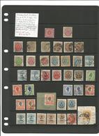 D.W.I.. 1855-1908. Mint And Used Collection. Group Of 39 Stamps, 21 Diff; Noa 2//50; 13 Unused; OG; 24 Used; And 2 On Pi - Antillen