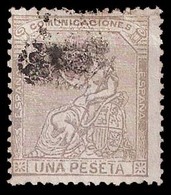 E- I REPUBLICA. 138ºFP. 1873. 1pta Falso Postal Subtipo, Muy Raro Usado Por Correos. - Andere & Zonder Classificatie