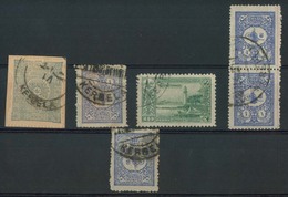 IRAQ. C.1900-15. Turkish Period. 6 Diff Stmaps (one Is Pair) Cancelled Kerbela. F-VF. - Irak