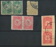 IRAQ. C.1909. Turkish Period. 7 Stamps, Cancelled Nedjef (3), Mossoul (2), Kerkuk (2). Fine Group. - Irak