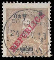 MACAU. 198aº. Variety Inverted Surchage. Fine (Cat'97=5.800 Esc) - Other & Unclassified