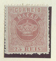 MACAU. 1884. Af 4x. 25rs Rose Perf 12 1/2, Well Centered. Fine. - Altri & Non Classificati