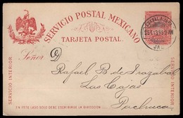 MEXICO. 1899. Guadalajara To Pachuca. Militar Issue Card. - Mexico