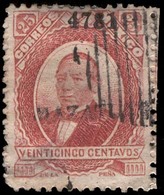 MEXICO. Sc. 127. 25c Juarez Thick Paper. Nr. 4781 (Ciudad Victoria), Name District. Mazatlan + Cancel. ERROR In District - Mexiko