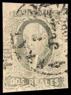 MEXICO. 1867. PUEBLA PROVISIONAL. 2 Rs Black / Pink, Puebla Name, Mexico Circular Date Cancel (2 - Jul-1867. These Can B - Messico