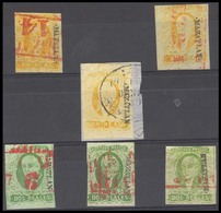 MEXICO. Sc 2º. MAZATLAN District. 1rl (x3), And 2rs Green (x3 Diff Shades). Red PTº Mazatlan + Culiacan Cancels. VF. - Mexico