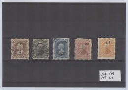 MEXICO. 1874-80. 5c, 10c 2 Diff, 25c, 100c. Pachuca, Zamora, Tepic, Merida. Mostly Used. Nice Group. - Messico