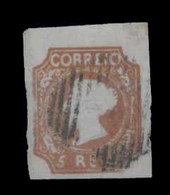 PORTUGAL. 1º. Die II. Worn Die (Cunho Cansado). V. Good Margins, Lightly Cancelled. - Other & Unclassified