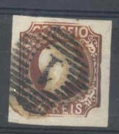 PORTUGAL. 5º. Red Brown. Die VII. Large Margins. Cancelled Grill "1". V. Fine. - Autres & Non Classés