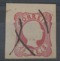 PORTUGAL. 13º. Die VII. Deep Carmine. V. Good/large Margins, Cancelled With Three Pen Strokes. Most Scarce And V. Nice I - Altri & Non Classificati