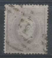 PORTUGAL. 46º. 240rs Lilac. Ordinary Paper Perf. 12½. Fine Used Stamp. Af.99 261,000 Esc. V. Scarce. - Altri & Non Classificati