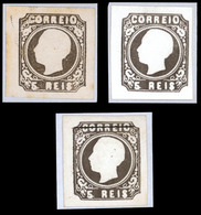 PORTUGAL. 14*. Reprints From The Original Die III Of 1862. V. Large Margins, One With Horiz. Black Line. Af. 99 42,900 E - Altri & Non Classificati