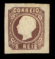 PORTUGAL. 14*. Die III, Brown Shade. V. Large Margins, With Variety Tail On 5, E And I. Excellent Copy. - Other & Unclassified